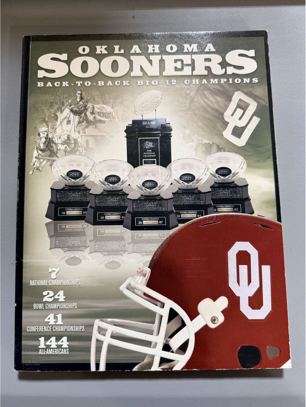 2017 Oklahoma Sooners Football Media Guide Baker Mayfield Lincoln Riley NCAA OU